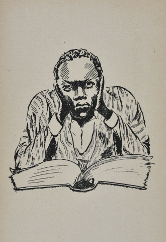Ousmane Socé, Karim. Roman sénégalais, Paris, Nouvelles éditions latines, 1948, page de garde. Anom, BIB AOM //41188. Avec l'aimable autorisation des Anom. 