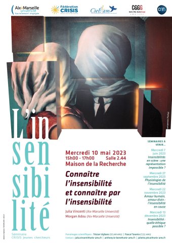 Affiche L'insensibilité 5 mai 2023