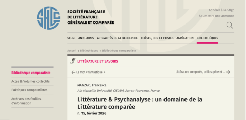 Littérature & Psychanalyse