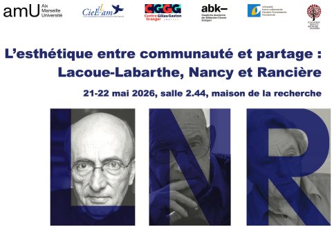 Colloque Esthétique Communauté Partage
