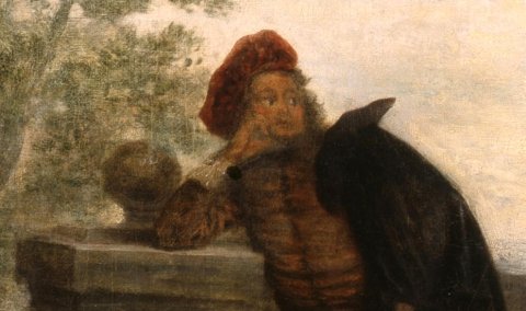 Watteau, Récréation italienne (détail)