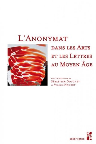 Couverture Anonymat dans les arts