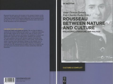 Couverture Rousseau Nature Culture
