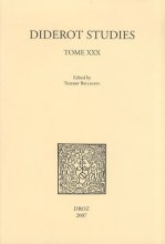 Couverture Diderot Studies 30