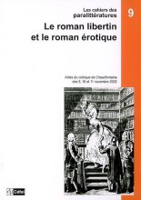 Couverture Cahier des Paralittératures