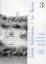 Couverture Lieux littéraires