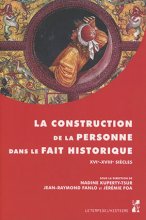 Couverture Construction de la personne