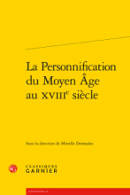 Couverture La Personnification du Moyen Âge au XVIIIe siècle