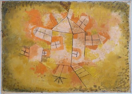 Paul Klee - Rotierendes Haus (1921)