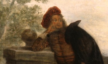 Watteau, Récréation italienne (détail)