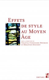 Couverture Effets de style au moyen âge