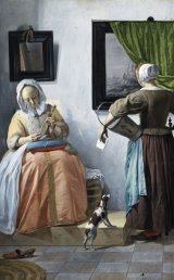 Metsu, Femme lisant une lettre