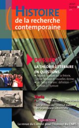 Histoire de la recherche contemporaine