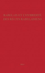 Rabelais et l'hybridité des récits rabelaisiens, première de couverture
