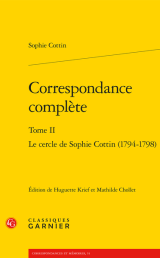 Première de couverture, Sophie Cottin, t. 2