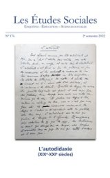 Titre de la revue et image d'un manuscrit 