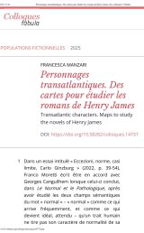 Populations fictionnelles
