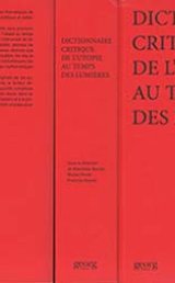 Couverture Dictionnaire Utopie